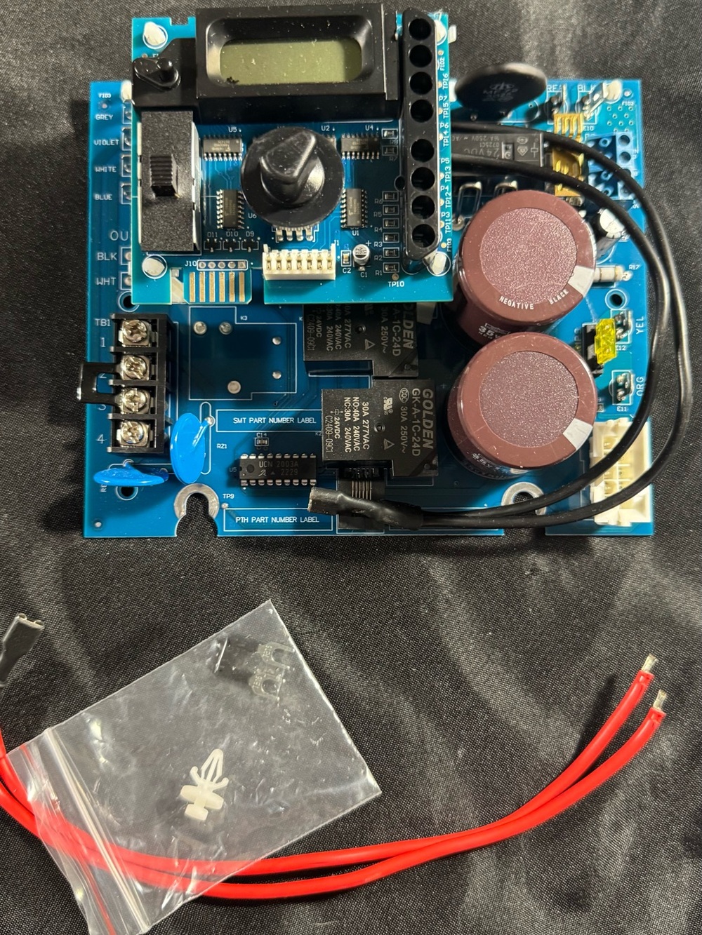 GLX-PCB-RITE Main & GLX-PCB-DSP Display for Hayward Aqua Rite Salt *Board Only*